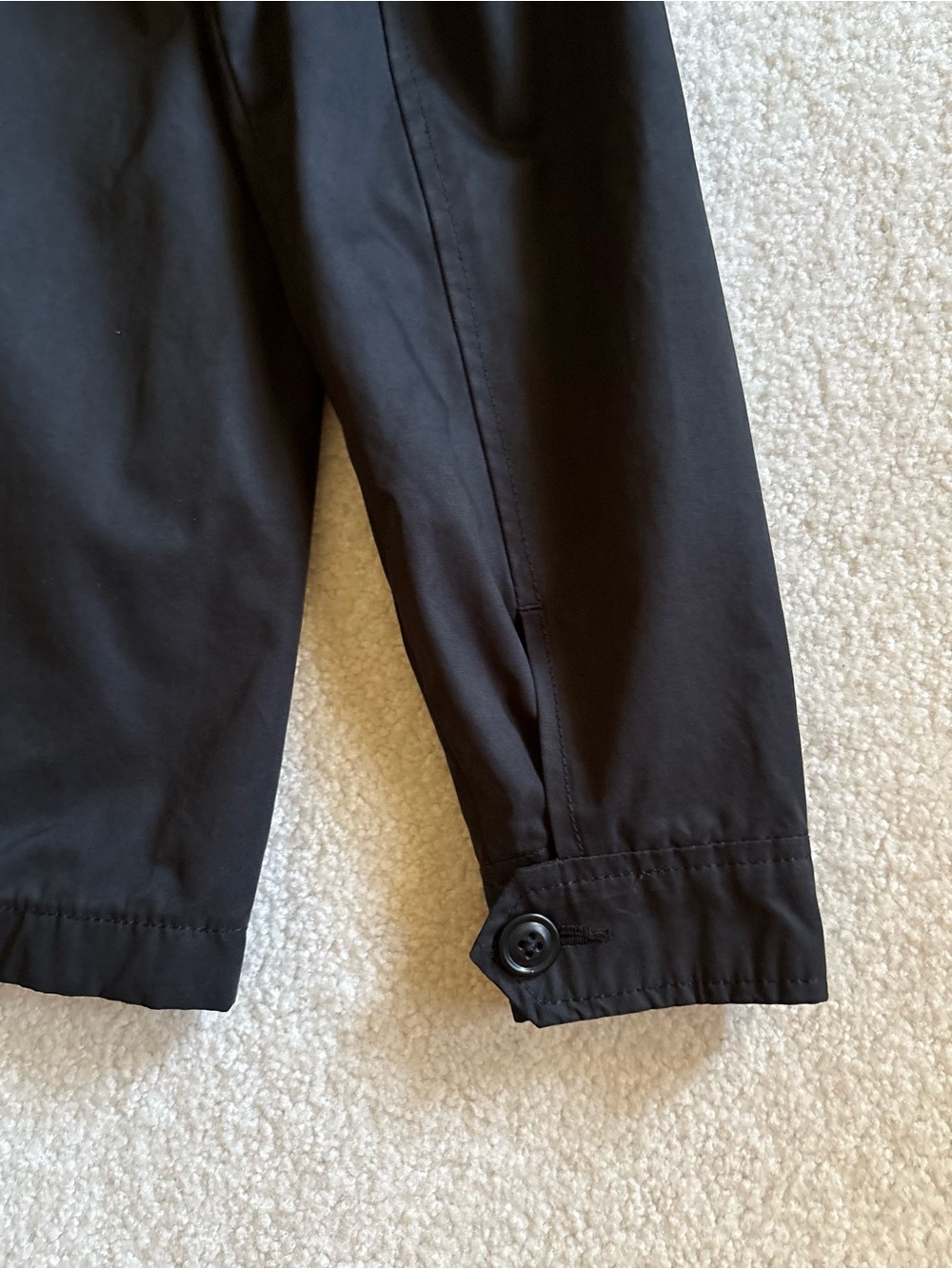Men’s Abercrombie & Fitch Coat Size Small Black - Picture 7 of 14
